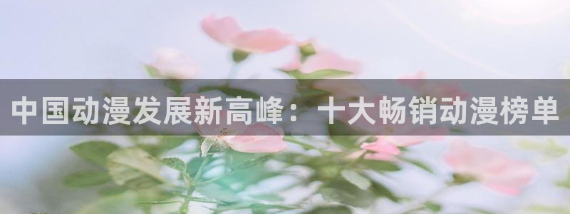 风车动漫日本动漫官网：中国动漫发展新高峰：十大畅销动漫榜单